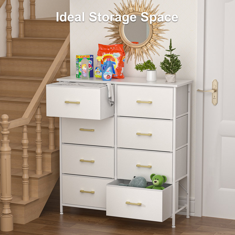 Mercer41 Dresser for Bedroom Tall Closet Organizers and Storage Dresser with 8 Drawers Kids Wardrobe | Wayfair Mercer41 Dresser for Bedroom Tall Closet Organizers and Storage Dresser with 8 Drawers Kids Wardrobe | Wayfair
